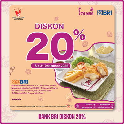 Bank BRI 20%
