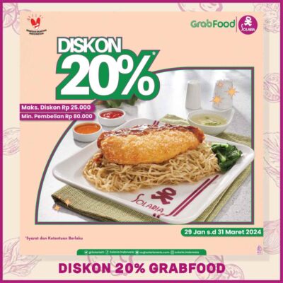 Diskon 20% GrabFood